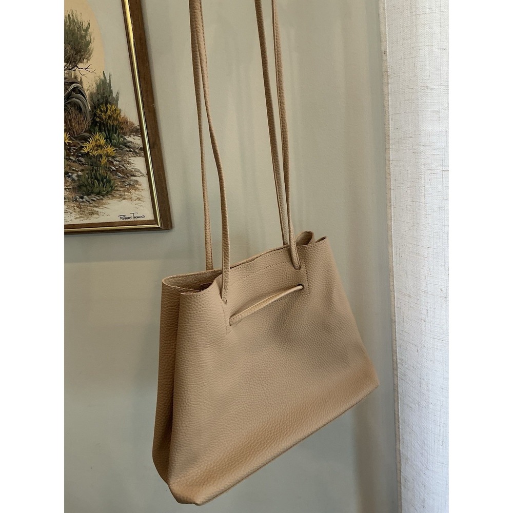 8 other reasons vegan leather slouchy bucket‎ crossbody bag EUC Anthropologie